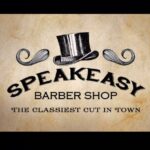 Logo for Speakeasy Barber Shop in Fernandina Beach near Jacksonville Florida